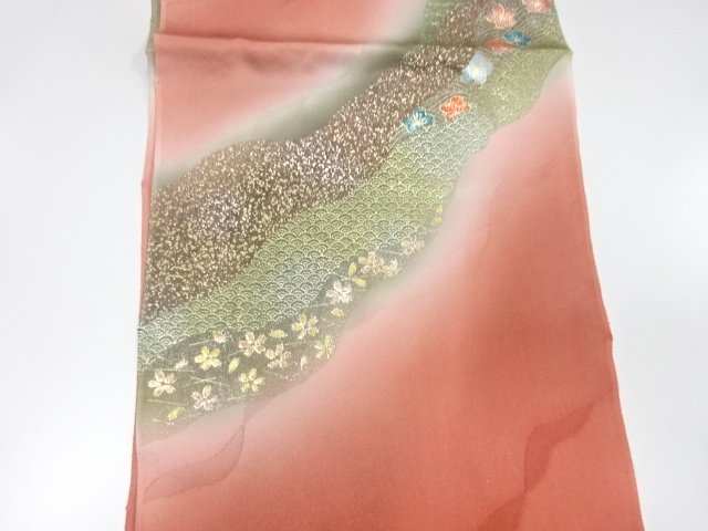  未使用品　正絹　帯揚げ